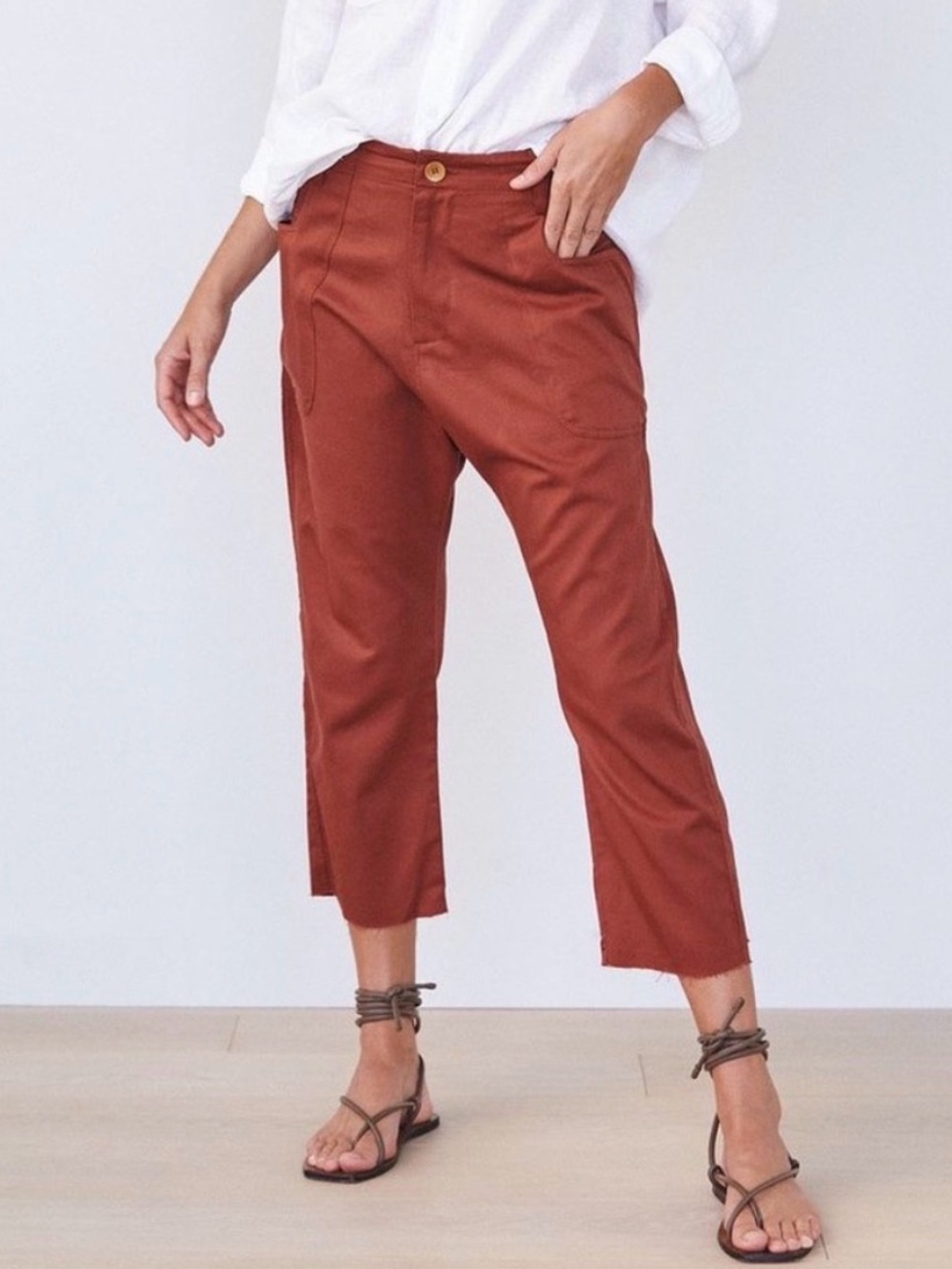 Acacia Dublin Pant SZ M | NWT | 100% Cotton